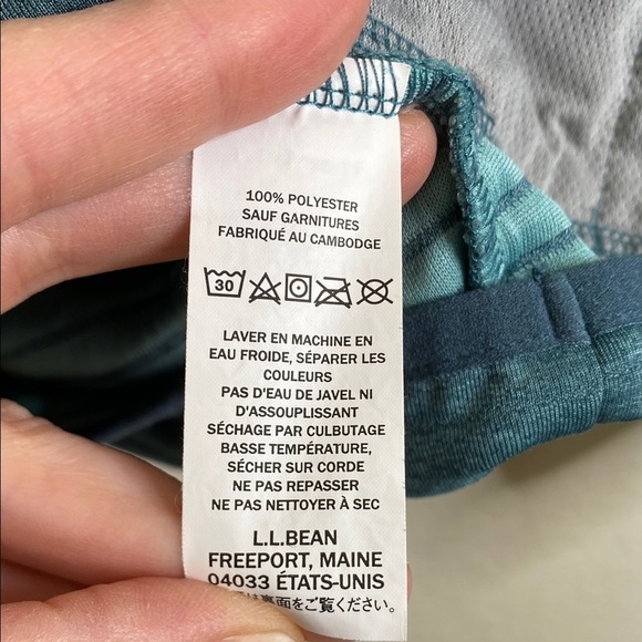 L.L.Bean Blue Pullover Sweater blue women’s medium EUC - Picture 3 of 5